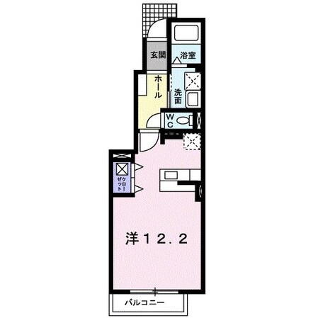 カームミナミIIの物件間取画像